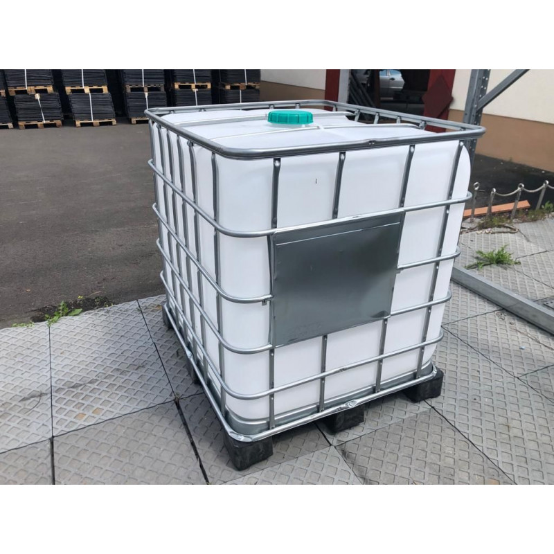 1000l IBC Wassertank Container Regenwassertank auf PE-Palette
