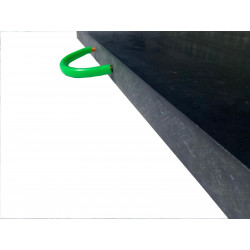 Abstützplatten Unterlegplatten Kranplatten, 800x800 x 50 mm 30-t