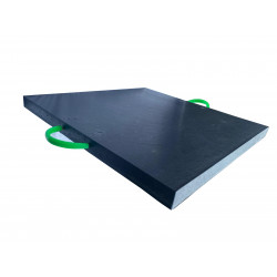 Abstützplatten Unterlegplatten Kranplatten, 800x800 x 50 mm 30-t